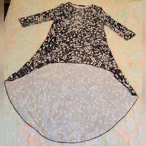 Hi-Lo Music Note Top